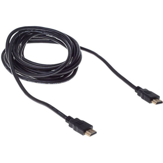 Кабель аудио-видео Buro HDMI (m)/HDMI (m) 5м. феррит.кольца Позолоченные контакты черный (BHP RET HDMI50)