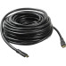Кабель аудио-видео Buro HDMI (m)/HDMI (m) 20м. Позолоченные контакты черный (BHP HDMI 2.0-20)