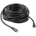 Кабель аудио-видео Buro HDMI (m)/HDMI (m) 15м. Позолоченные контакты черный (BHP HDMI 2.0-15)