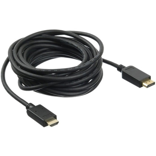 Кабель аудио-видео Buro v. 1.2 DisplayPort (m)/HDMI (m) 2м. Позолоченные контакты черный (BHP DPP_HDMI-2)