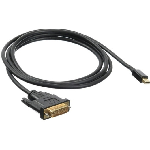 Кабель аудио-видео Buro 1.1v miniDisplayport (m)/DVI-D (Dual Link) (m) 2м. Позолоченные контакты черный (BHP MDPP-DVI-2)