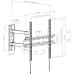Кронштейн для телевизора Arm Media LCD-414 черный 26 -55  макс.35кг настенный поворот и наклон