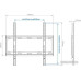 Кронштейн для телевизора Arm Media STEEL-3 new черный 22 -65  макс.50кг настенный фиксированный