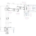 Кронштейн для мониторов Arm Media LCD-T03 черный 15-32 макс.7кг настольный поворот и наклон верт.перемещ.
