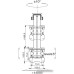 Кронштейн для телевизора Onkron CR1S черный 10 -40  макс.30кг потолочный поворот и наклон