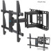 Кронштейн для ТВ KROMAX GALACTIC-57 black (max VESA 600x400 мм, настенный, наклонно-поворотный, max 60 кг) (90218)