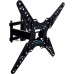 Кронштейн для ТВ KROMAX OPTIMA-414 black (max VESA 400x400 мм, настенный, наклонно-поворотный, max 30 кг) (29012)