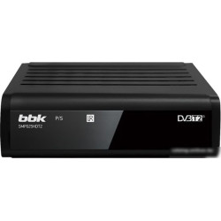Ресивер DVB-T2 BBK SMP025HDT2 черный