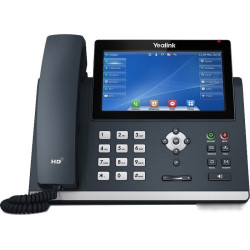 Телефон SIP Yealink SIP-T48U черный