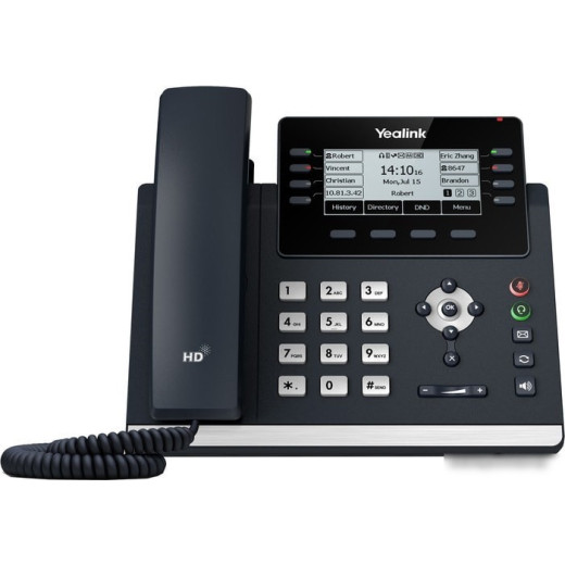 Телефон SIP Yealink SIP-T43U черный