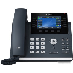 Телефон SIP Yealink SIP-T46U черный