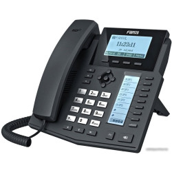 Телефон IP Fanvil X5U черный