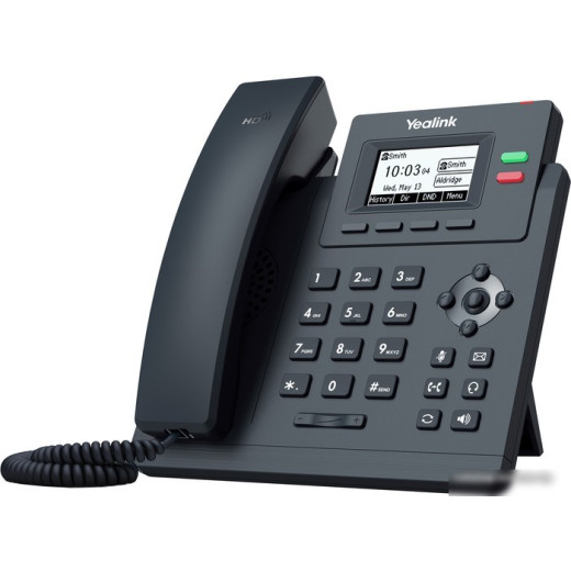 Телефон SIP Yealink SIP-T31G черный