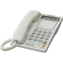 Проводной телефон PANASONIC KX-TS2368RUW, белый