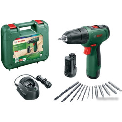 Дрель-шуруповерт Bosch EasyDrill 1200 аккум. патрон:быстрозажимной (кейс в комплекте) (06039D3007)