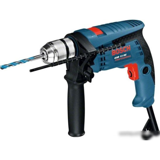 Дрель ударная Bosch GSB 13 RE Professional 600Вт патрон:быстрозажимной реверс (0601217100)