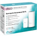 Бесшовный Mesh роутер TP-Link Deco E4 (DECO E4) AC1200 10/100BASE-TX белый 