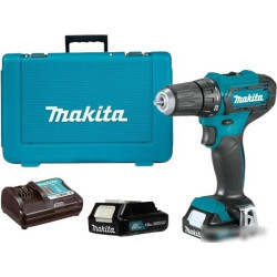 Дрель-шуруповерт Makita DF333DWYE аккум. патрон:быстрозажимной (кейс в комплекте)