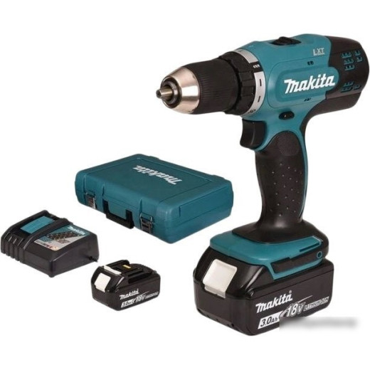 Дрель-шуруповерт Makita DDF453RFE аккум. патрон:быстрозажимной (кейс в комплекте)