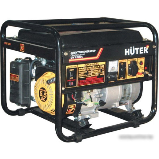Бензиновый генератор HUTER DY2500L, 220, 2кВт