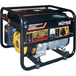 Бензиновый генератор HUTER DY3000L, 220, 2.5кВт