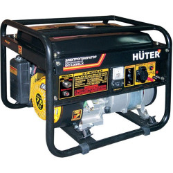 Бензиновый генератор HUTER DY4000LX, 220, 3кВт