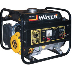 Бензиновый генератор HUTER HT1000L, 220, 1кВт