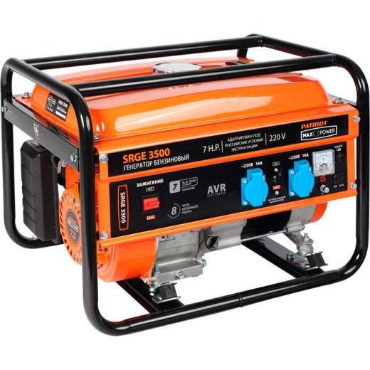 Генератор Patriot Max Power MAX POWER SRGE 3500 2,8 кВт