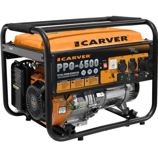 Генератор Carver PPG- 6500 5.5кВт