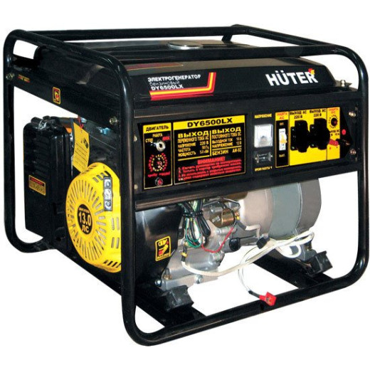 Генератор Huter DY6500 LX 5кВт