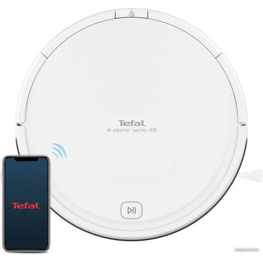 Пылесос-робот Tefal X-Plorer Serie 45 RG8227WH белый