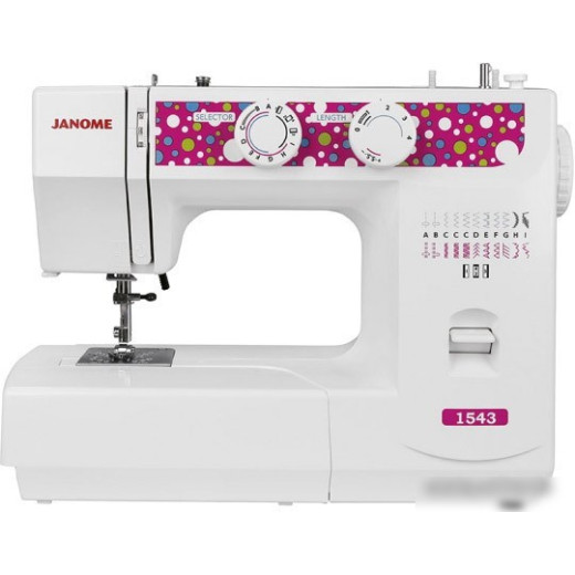 Швейная машина Janome 1543 белый