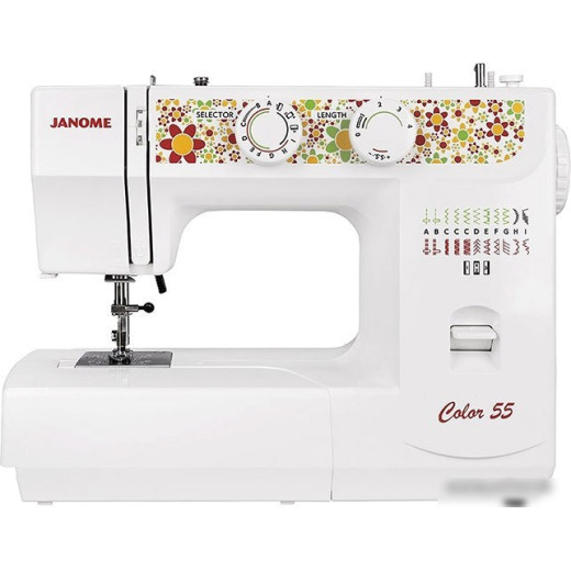 Швейная машина Janome Color 55 белый