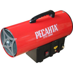Тепловая пушка газовая Ресанта ТГП-15000 18000Вт красный