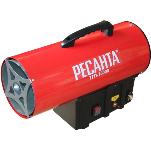 Тепловая пушка газовая Ресанта ТГП-15000 18000Вт красный