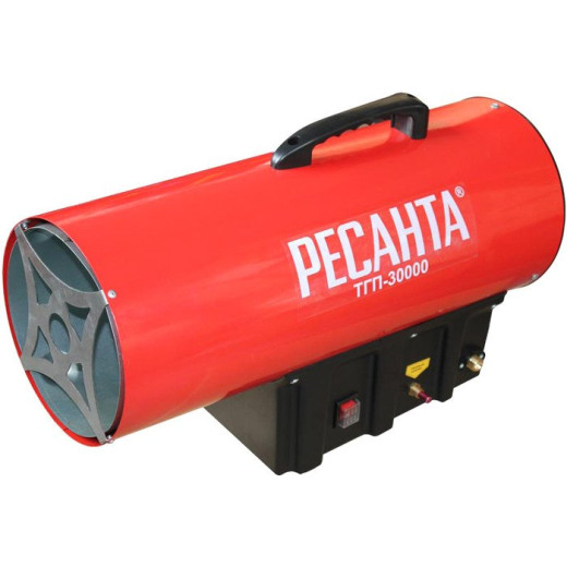 Тепловая пушка газовая Ресанта ТГП-30000 красный