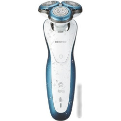 Электробритва Centek CT-2163 роторная система, 3 бритвенные головки, сухое и влажное бритье