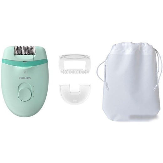 Эпилятор Philips BRE265/00 скор.:2 насад.:1 от электр.сети бирюзовый