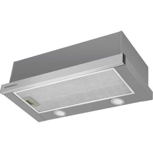 Вытяжка встраиваемая Maunfeld VS LIGHT 60 нержавеющая сталь управление: кулисные переключатели (1 мотор)