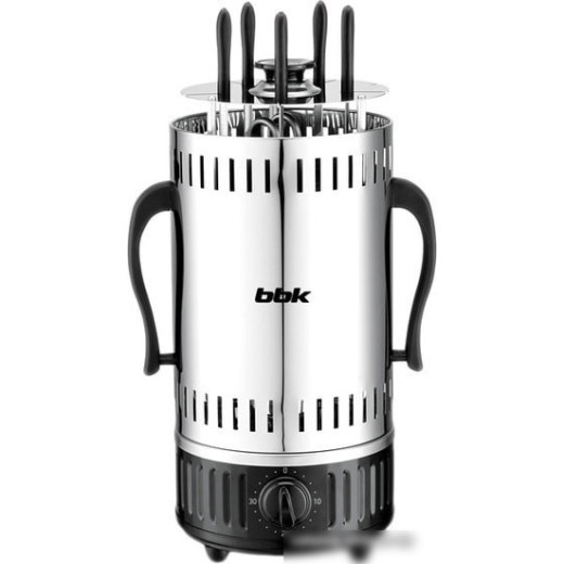 Электрогриль BBK BBQ601T н.сталь/черный