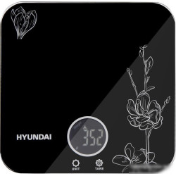 Весы кухонные электронные Hyundai HYS-KG421 макс.вес:5кг черный