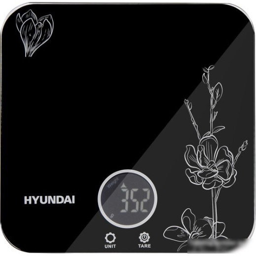 Весы кухонные электронные Hyundai HYS-KG421 макс.вес:5кг черный